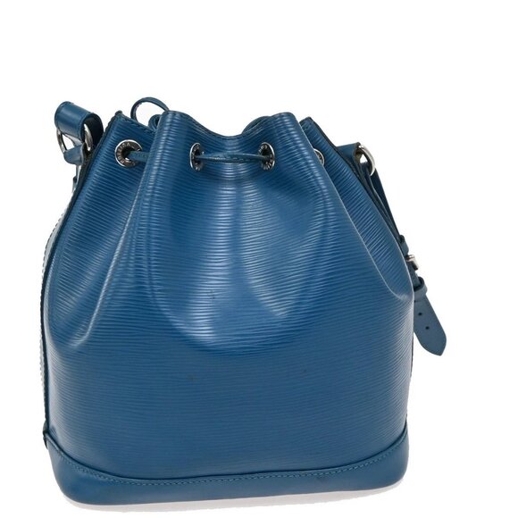LOUIS VUITTON Noe BB Drawstring Shoulder Bag Epi Leather Blue M40846 89FC131 - Picture 3 of 15